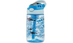 Kids' Water Bottle Easy Clean Blue Sharks CON2127476, 420 ml