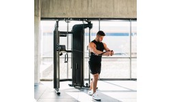 FUNCTIONAL TRAINER WITH DUAL WEIGHT STACK ARES PRO COMMERCIAL HMS