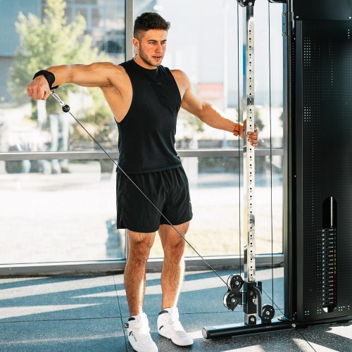 Funkcinis treniruoklis su dviguba svorių sekcija HMS Ares Pro Commercial