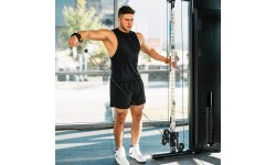 FUNCTIONAL TRAINER WITH DUAL WEIGHT STACK ARES PRO COMMERCIAL HMS