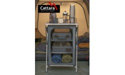 Kempingo stalas MODICA 60x48x92 cm