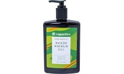 Mineral Massage Oil inSPORTline Green Tea 500 ml