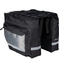 Боковые сумки на багажник FORCE Noem 2 x 10 л (черные)