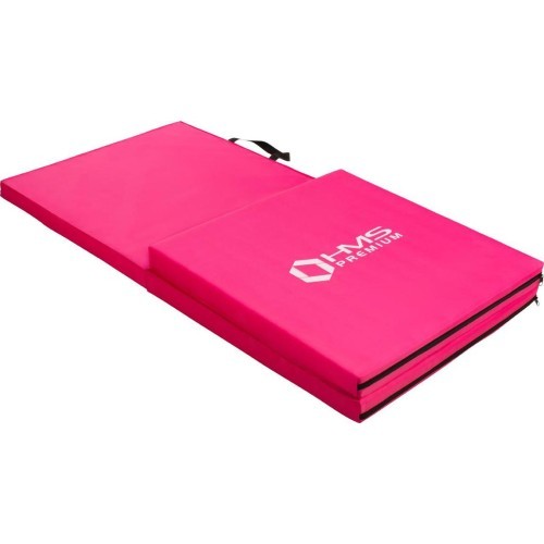 Sulankstomas gimnastikos kilimėlis MGS02 1800 x 600 mm, rožinis, HMS Premium