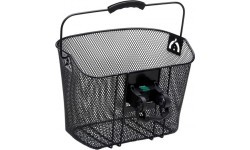 Bicycle handlebar bag // 25.4 mm, with Quick-Release mount (black)