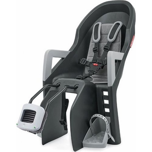 Polisport Guppy Maxi+ FF bicycle child seat, frame-mounted (dark grey)