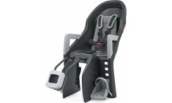 Велосипедное детское кресло Polisport Guppy Maxi+ FF, на раму (тёмно-серое)