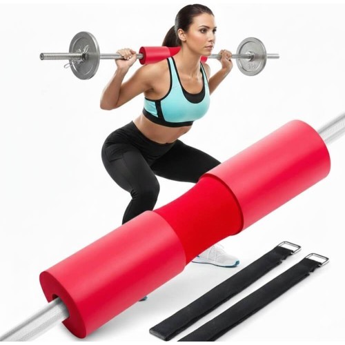 Štangos paminkštinimas inSPORTline Shaperoll 44 x 9,5 cm - Raudona