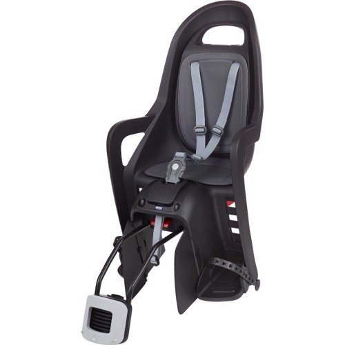 Dviračio kėdutė Polisport Groovy RS+ ant rėmo, su miego funkcija 22kg (juoda)