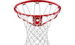 Баскетбольное кольцо Spalding Standard, красное