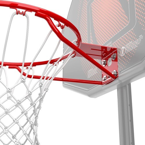 Spalding Standard basketball rim red