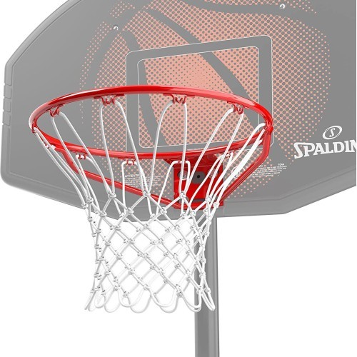 Spalding Standard basketball rim red