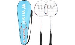 Badminton Rackets Set Wish Steeltec 9K