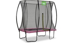 Батут EXIT Silhouette 153x214 см, розовый