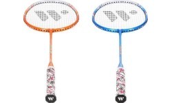 Badmintono rakečių rinkinys Wish Alumtec 55K + 3 plunksniukai