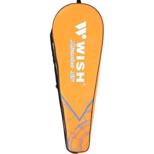 ALUMTEC 55K BADMINTON ROCKET SET + 3 PIECES SHUTTLECOCKS WISH