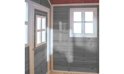 Деревянный игровой домик EXIT Loft 300, серый