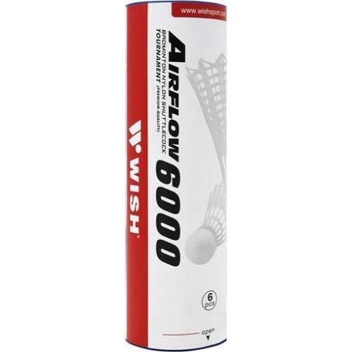 Nylon Shuttlecocks Wish S-320 6pcs