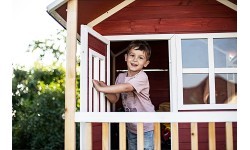 EXIT Loft 350 wooden playhouse - red