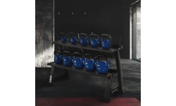 STR39 DOUBLE LEVEL KETTLEBELL RACK COMMERCIAL HMS