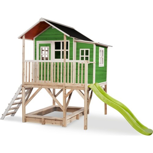 EXIT Loft 550 wooden playhouse - green
