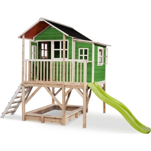 EXIT Loft 550 wooden playhouse - green