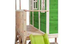Деревянный игровой домик EXIT Loft 550, зелёный