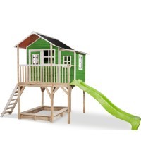 EXIT Loft 750 wooden playhouse - green