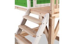 Деревянный игровой домик EXIT Loft 750, зелёный