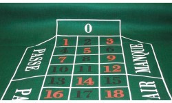 Roulette Cloth Buffalo, 180x90cm
