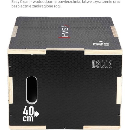 DSC03 BLACK 50x40x30CM PLYOMETRIC CHEST HMS