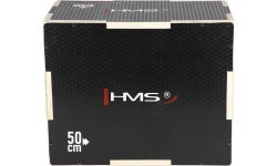 Pliometrinė dėžė HMS DSC03, juoda, 50x40x30 cm