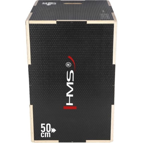 Плиометрическая тумба DSC02 черная HMS