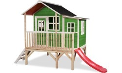 EXIT Loft 350 wooden playhouse - green