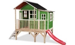 EXIT Loft 350 wooden playhouse - green