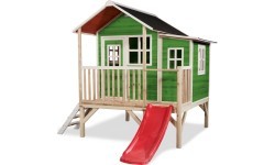 EXIT Loft 350 wooden playhouse - green