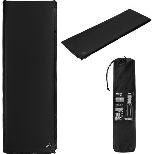 NC4050 BLACK SELF-INFLATING MAT NILS CAMP