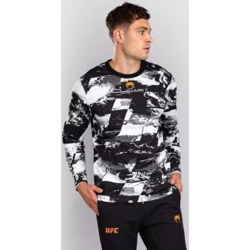 Мужская футболка UFC Zenith by Venum Authentic Fight Week с длинным рукавом, белая