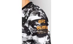 Vyriški marškinėliai UFC Zenith by Venum Authentic Fight Week ilgomis rankovėmis balti