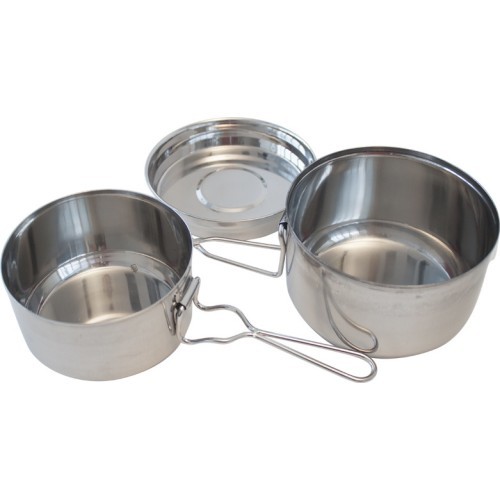Cookware Yate Basic Pot, 3 Parts, Stainless Steel