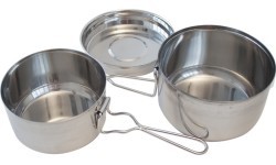Cookware Yate Basic Pot, 3 Parts, Stainless Steel