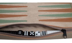 Philos Roll-Up Backgammon Travel Game