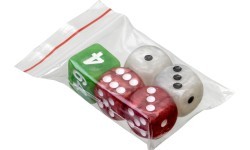 Philos Backgammon Playing Pieces Set Tou 40 mm r/w