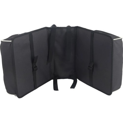 Prophete 0602 double bicycle pannier bag 2 x 20L (black)
