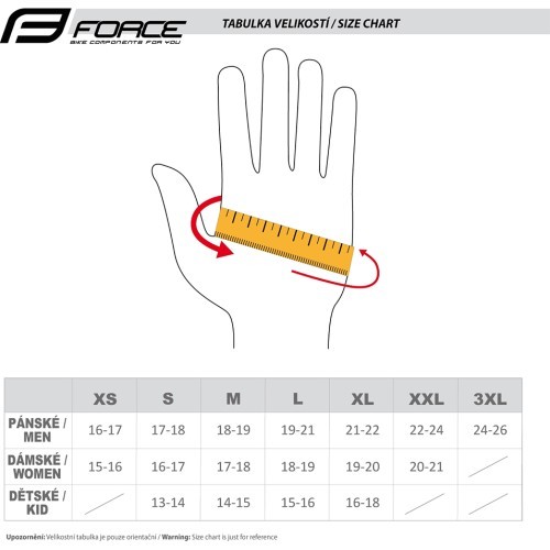 Force FUN Gloves, size S (pink)