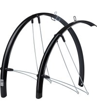 Purvasaugių komplektas FORCE 36 Aluflex Road 28", 36mm (juodi)
