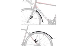 FORCE WIN38 Aluflex 28" fenders with stays (black)