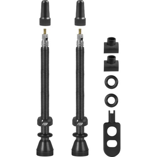 Tubeless tire valve set FORCE FV 80mm