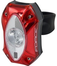 Galinis žibintas FORCE Red 1 Cree LED 60Lm, USB
