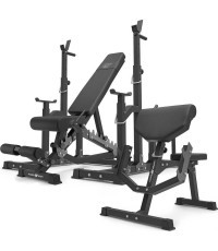 Set MS5_2.0 | Double-sided bench + adjustable stands + Scott bench (prayer bar) with adjustable support Marbo Sport